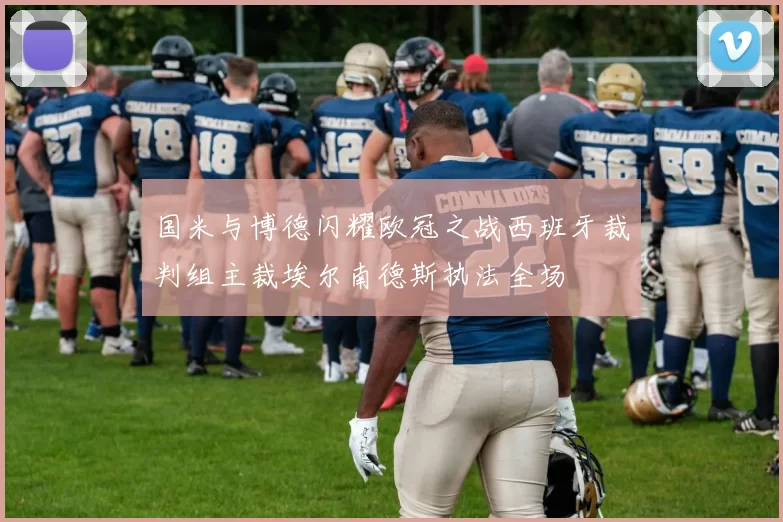 国米与博德闪耀欧冠之战西班牙裁判组主裁埃尔南德斯执法全场